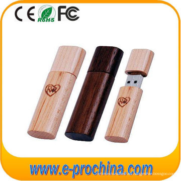 Unidad flash USB de madera personalizada